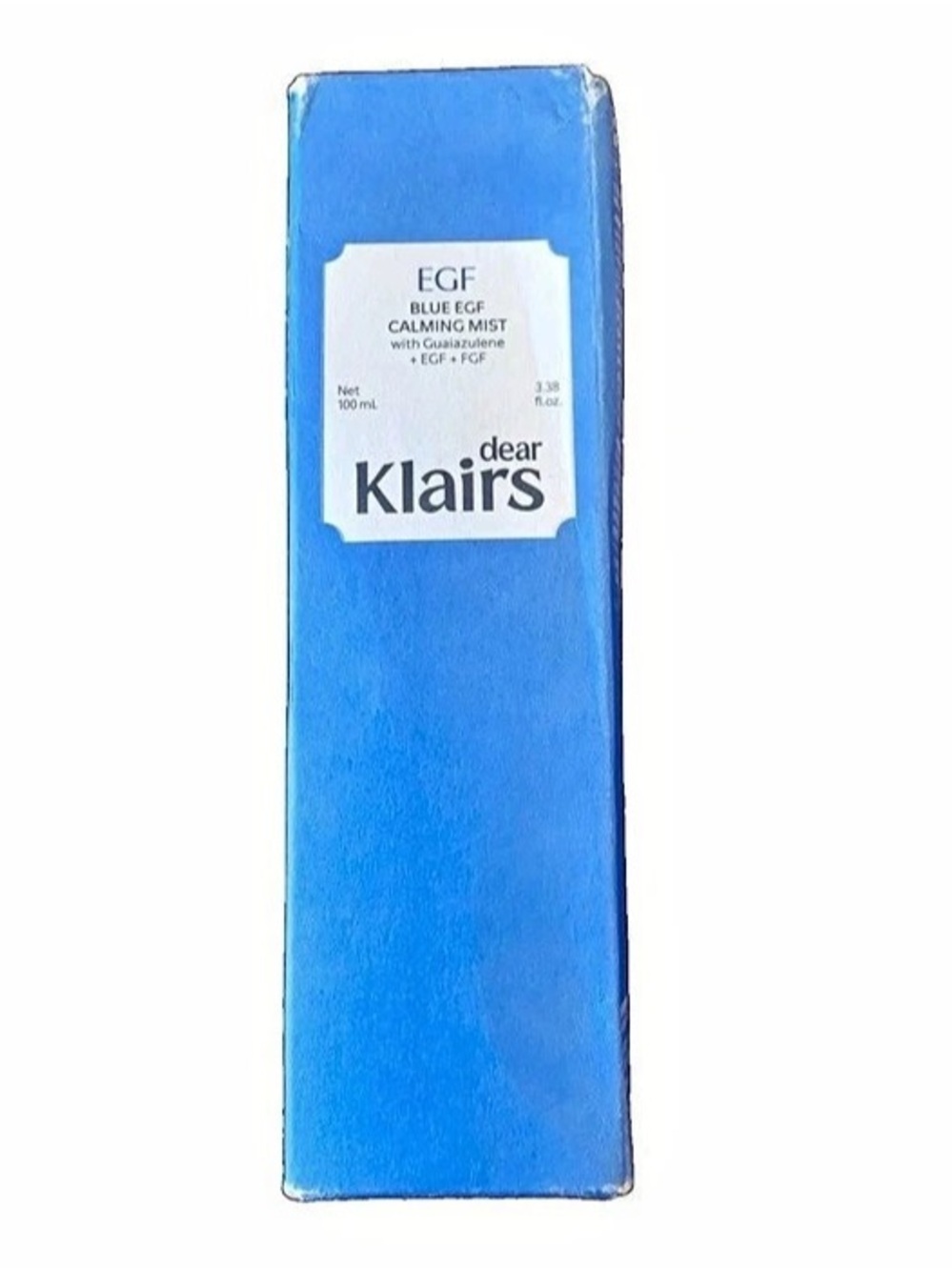Dear Klairs Blue EGF Calming Mist 100mL New Sealed